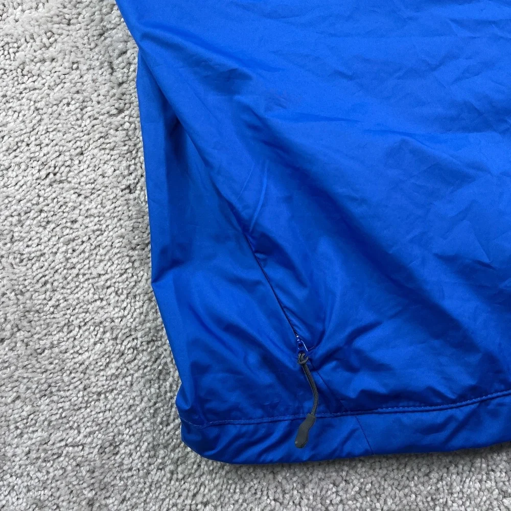 Nike Cage Jacket Womens Medium‎ Blue Softball Windbreaker Windshirt Short Sleeve
